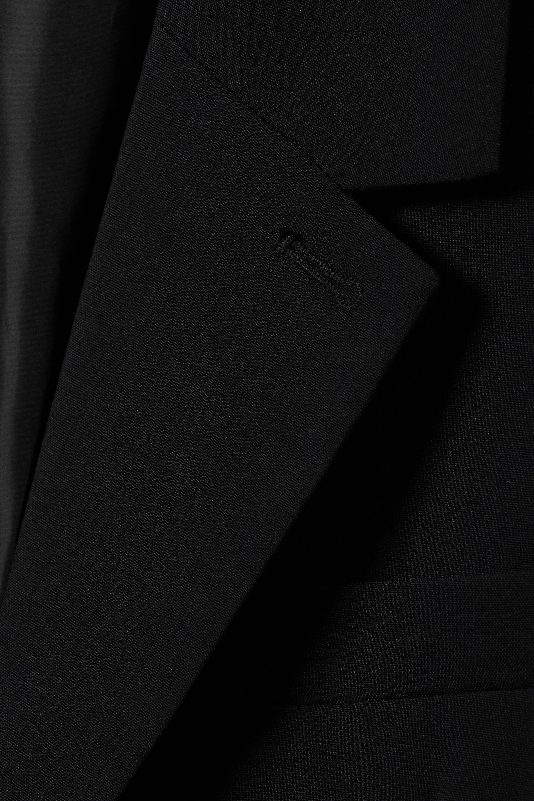 Visualizza immagine più grande: Blazer sartoriale monopetto relaxed - Nero - UOMO | H&M IT 2