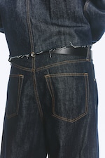 Blue Rinse – mørkeblå - SOLAR BRETTBAR JEANS MED REGULAR/LOOSE/WIDE PASSFORM, UNISEX - 3