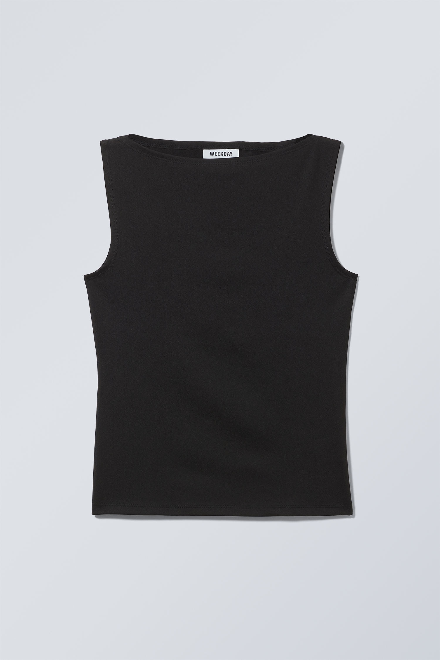 売れ筋商品|||ウィークデイ Tシャツ レディース トップス ANNIE BOATNECK LONG SLEEVE - Long sleeved top - black annie long-sleeved boat-neck top - Black | Weekday WW