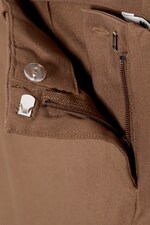 Dusty Brown - Low rise capri trousers - 1
