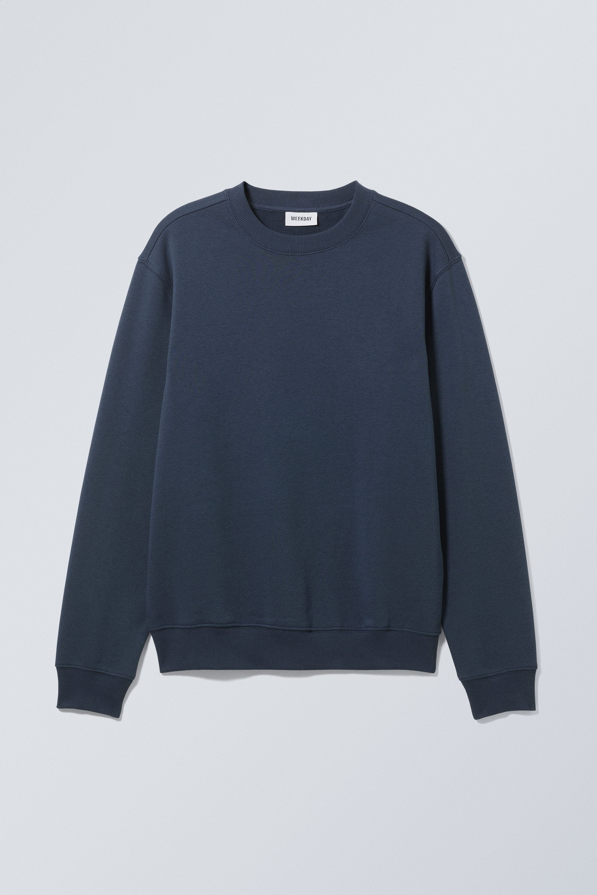 6×TODAY WEEKDAY SWT half-zip loose fit sweatshirt - Dark Red | Weekday EU