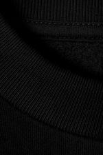 Black - Loose Fit Sweatshirt - 4