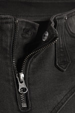 Worn Black - Black - Booty Bei Zipped Low Rise Bootcut Jeans - 6