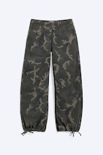Camo - Baggy-Ripstophose mit niedriger Taille - 5
