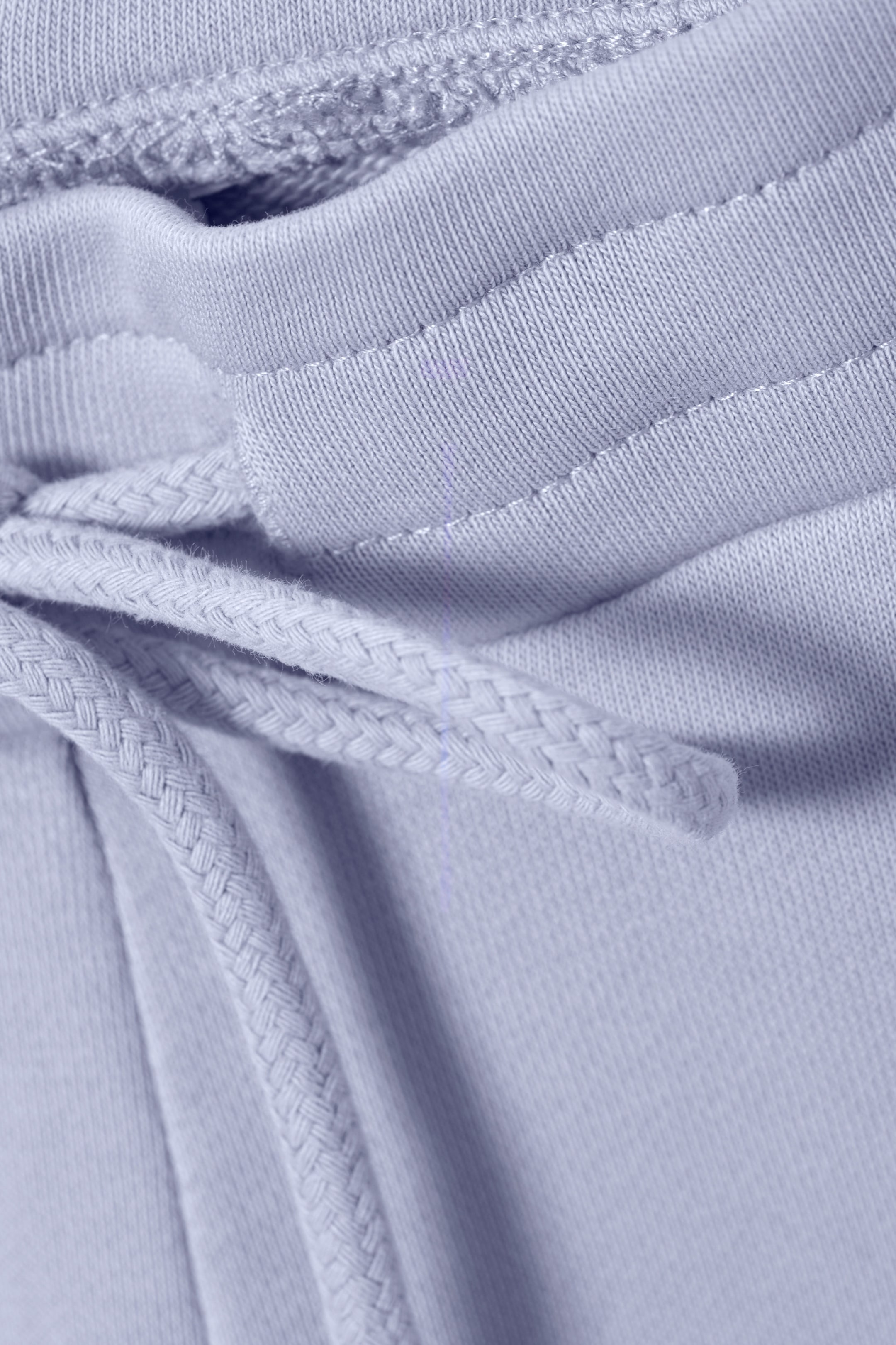 Light Purple - Flared Low Waist Joggers - 1