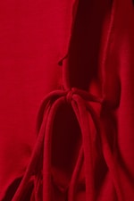 Rot - Top mit seitlicher Bindung - 12