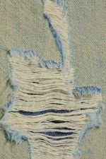 Honey Blue - Light Blue - Void Mid Rise Loose Long Denim Shorts - 6