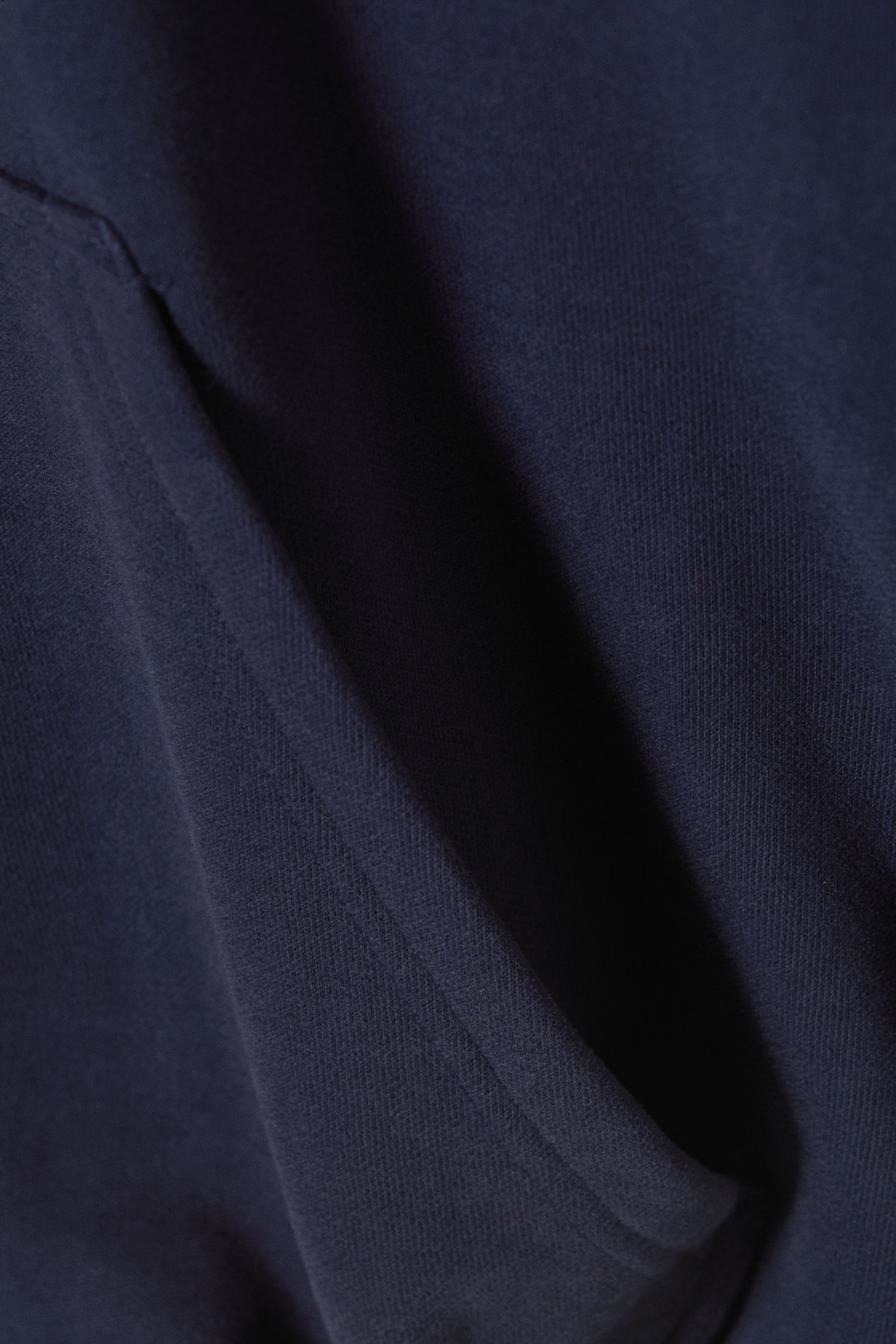 Dark Blue - Nolan Boxy Hoodie - 1