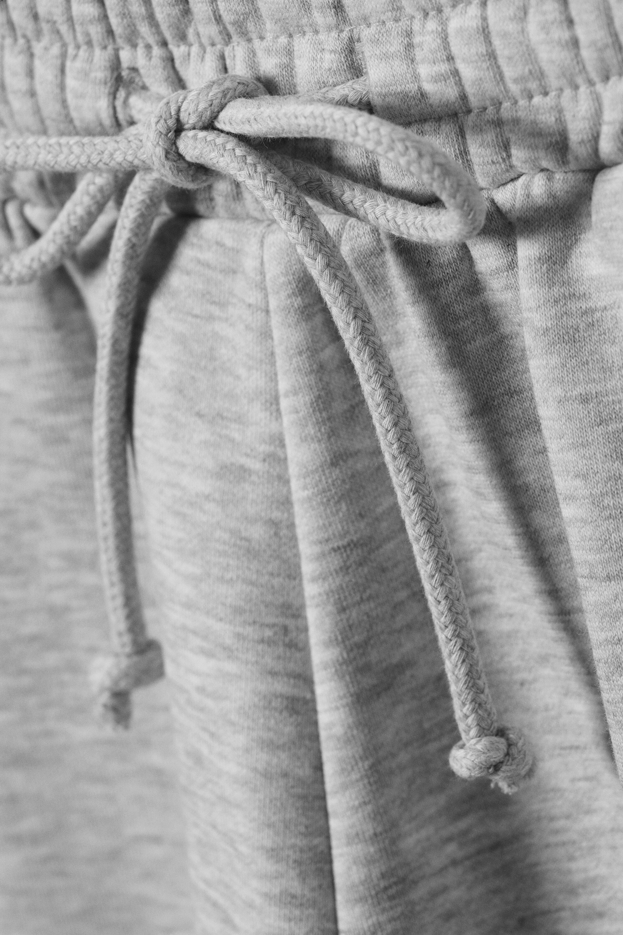 Light Dusty Grey Melange - Classic Sweatpants - 2