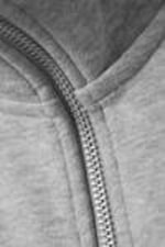 Light Grey - Relaxed Heavy Half Zip Sweater - 4