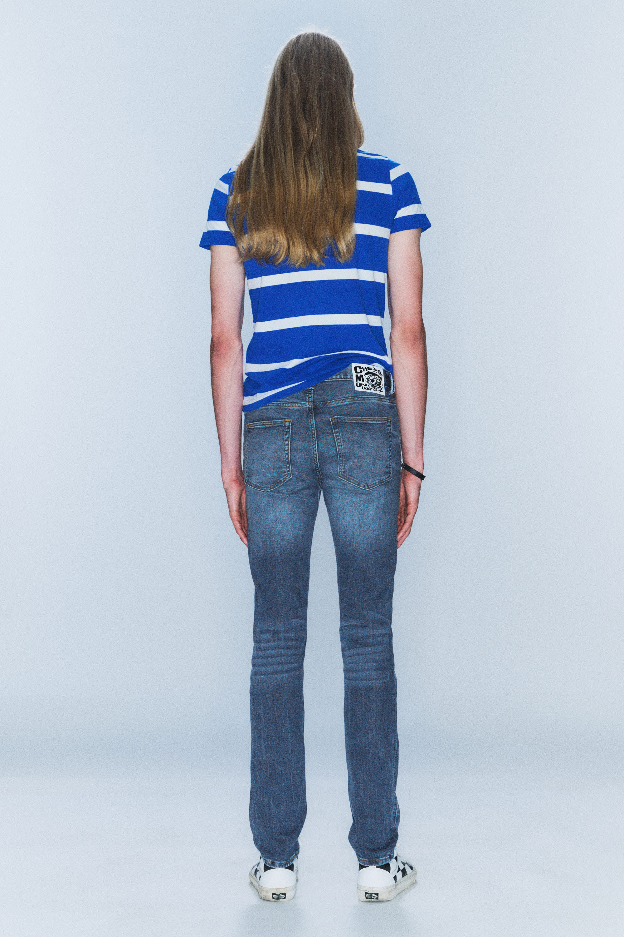 Sunset Blue - Mörkblå - Sleeze Low Waist Skinny Jeans - 3