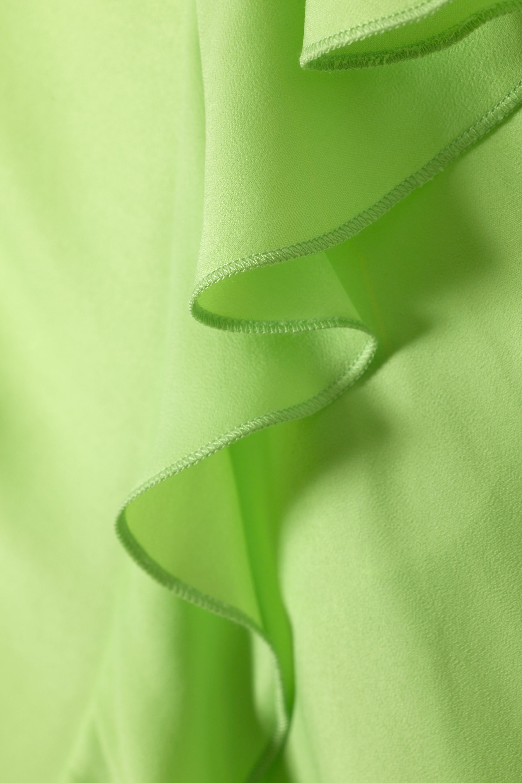 Chartreuse - Wave Dress - 2
