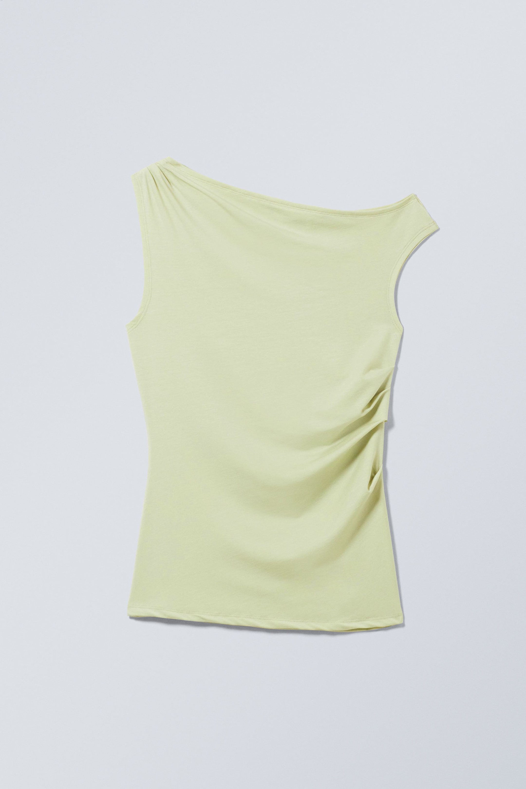 Light Dusty Yellow - Hera Drape Top - 0