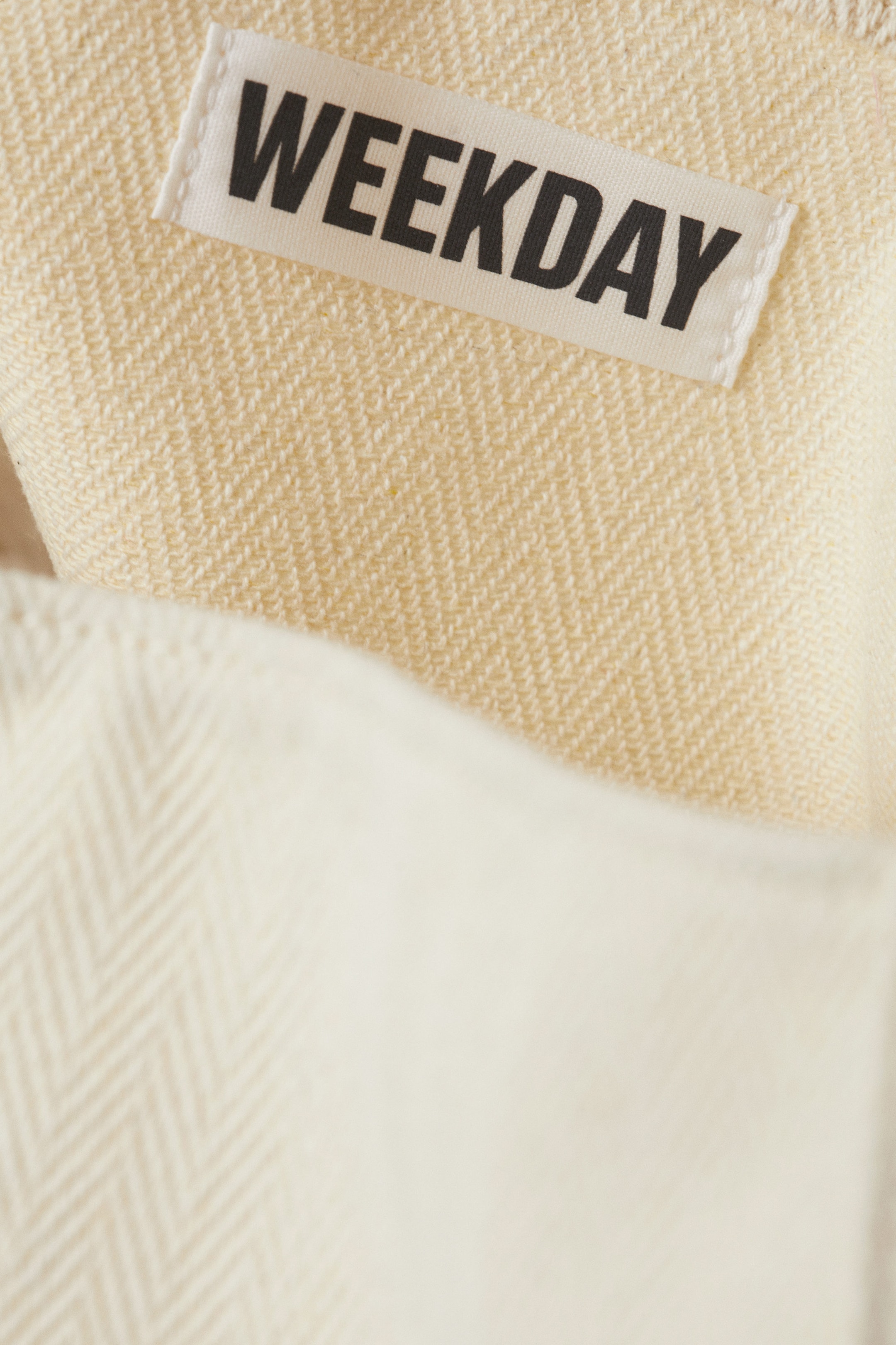 Helles Beige - Umhängetasche aus weichem Canvas - 2