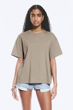 Light Mole - Relaxed Boxy Cotton T-shirt - 0