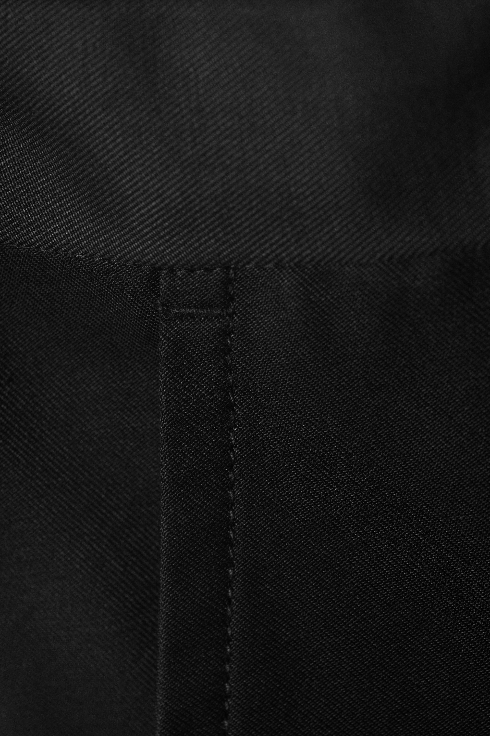 Black - Emil Loose Fit Chino Trousers - 5