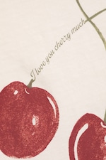 Light Beige - Cherry - ROSABEL PRINTED BABY TEE - 1