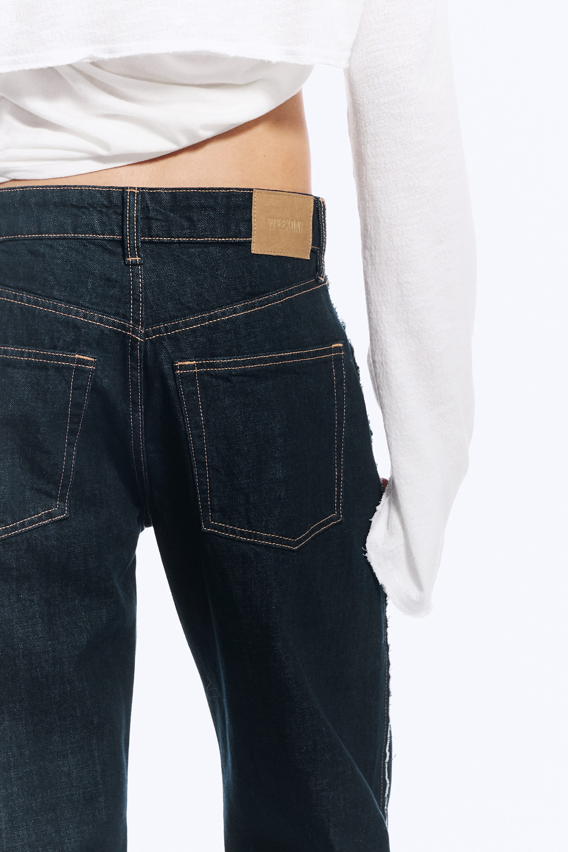 Blue Rinse – Bleu foncé - Jean Barrel standard taille mi-haute Abell - 3