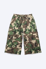 Classic Camo - Lange katoenen cargoshort - 4