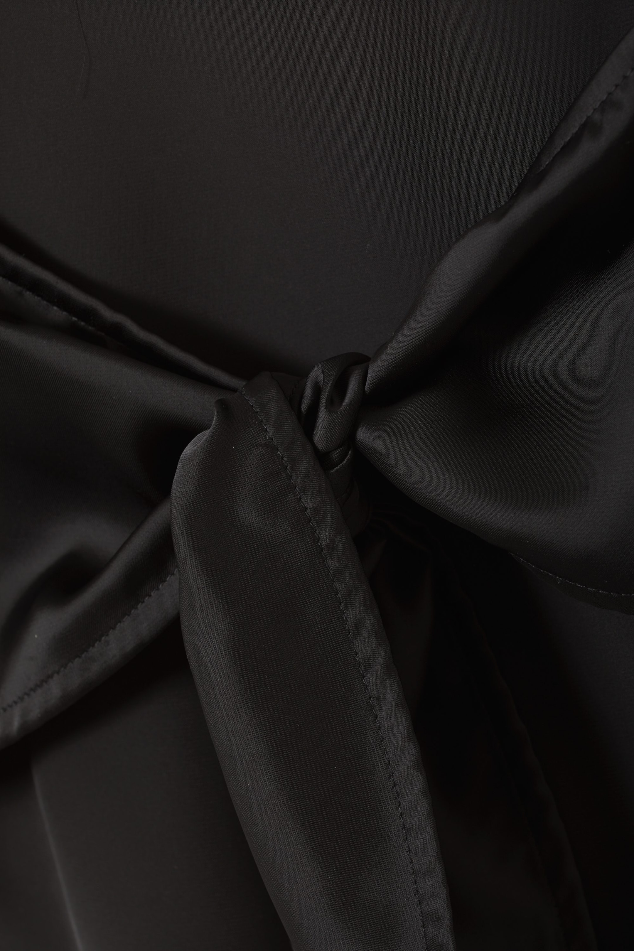 Black - Armelle Scarf Top - 2