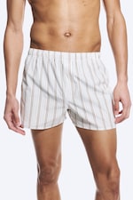 Checked Brown & Striped White - 2-pack Boxer Shorts - 1