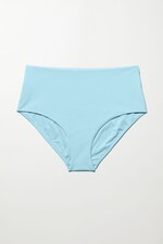 Baby Blue - Ava High Waist Swim Bottom - 0