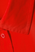 Bright red - Perfect Cotton Poplin Shirt - 1