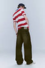 Deep Green - Khakigrün - Looser – Weite Jeans mit normaler Taille - 2