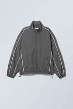 Dark Grey - Nera Windbreaker Jacket - 0