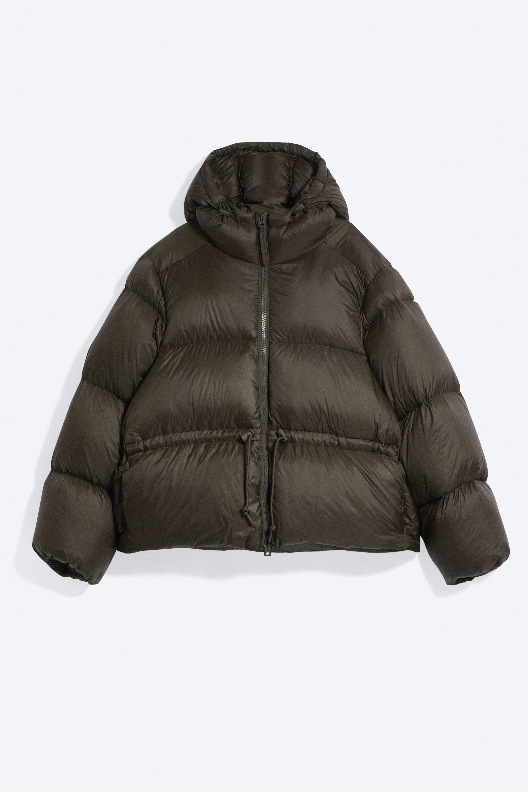 Oversized Hooded Recycled Down Puffer Jacket
