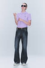 Star Blue - Boo Bootleg Low Waist Regular Bootcut Jeans - 0