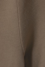 Brown - Schmal geschnittenes T-Shirt - 1
