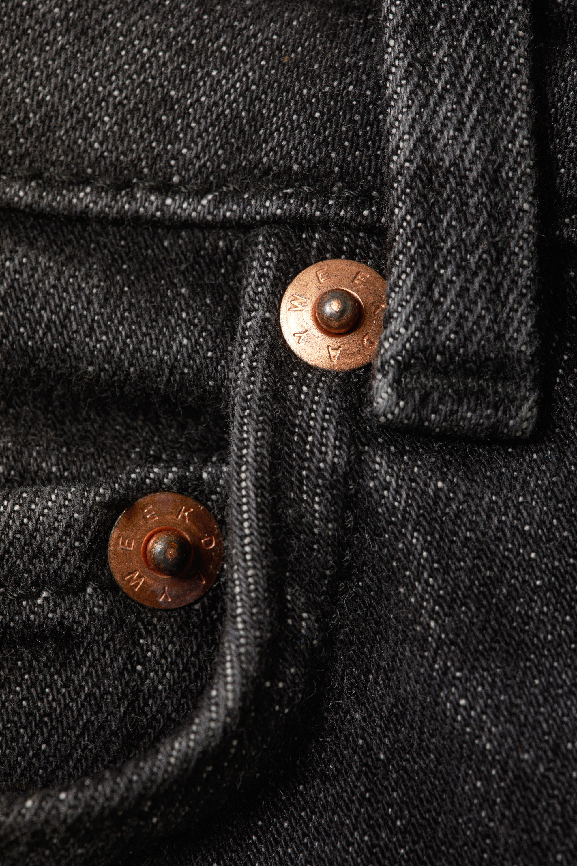 Black Web - Svart - Glow Curve High Waist Regular Flared Leg Jeans - 6