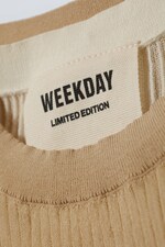 Beige / Dusty White - Dual Long Sleeve Top - 2