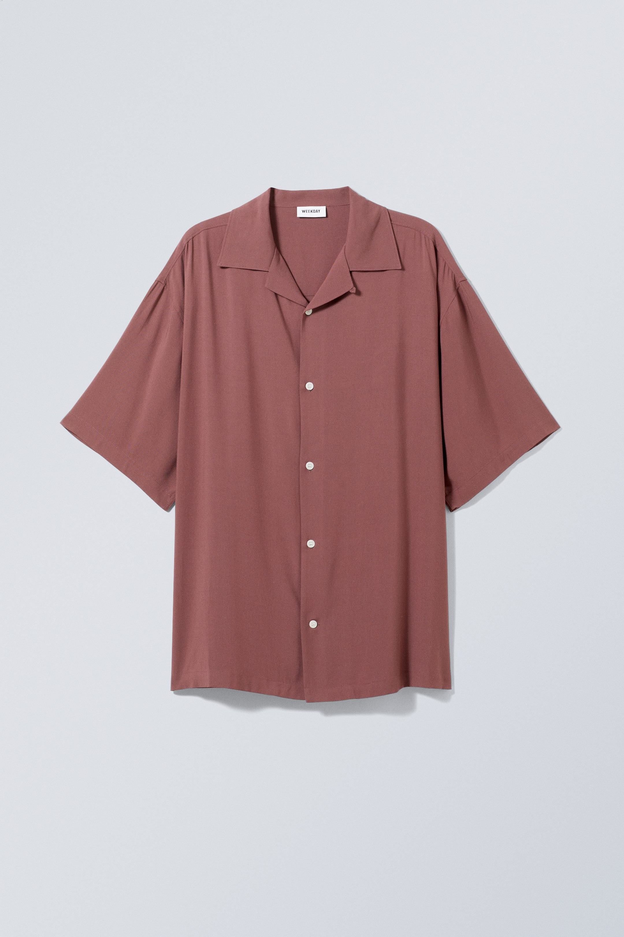 Blush - Coffee Oversized Shirt - 0