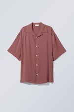 Blush - Coffee Oversized Shirt - 0