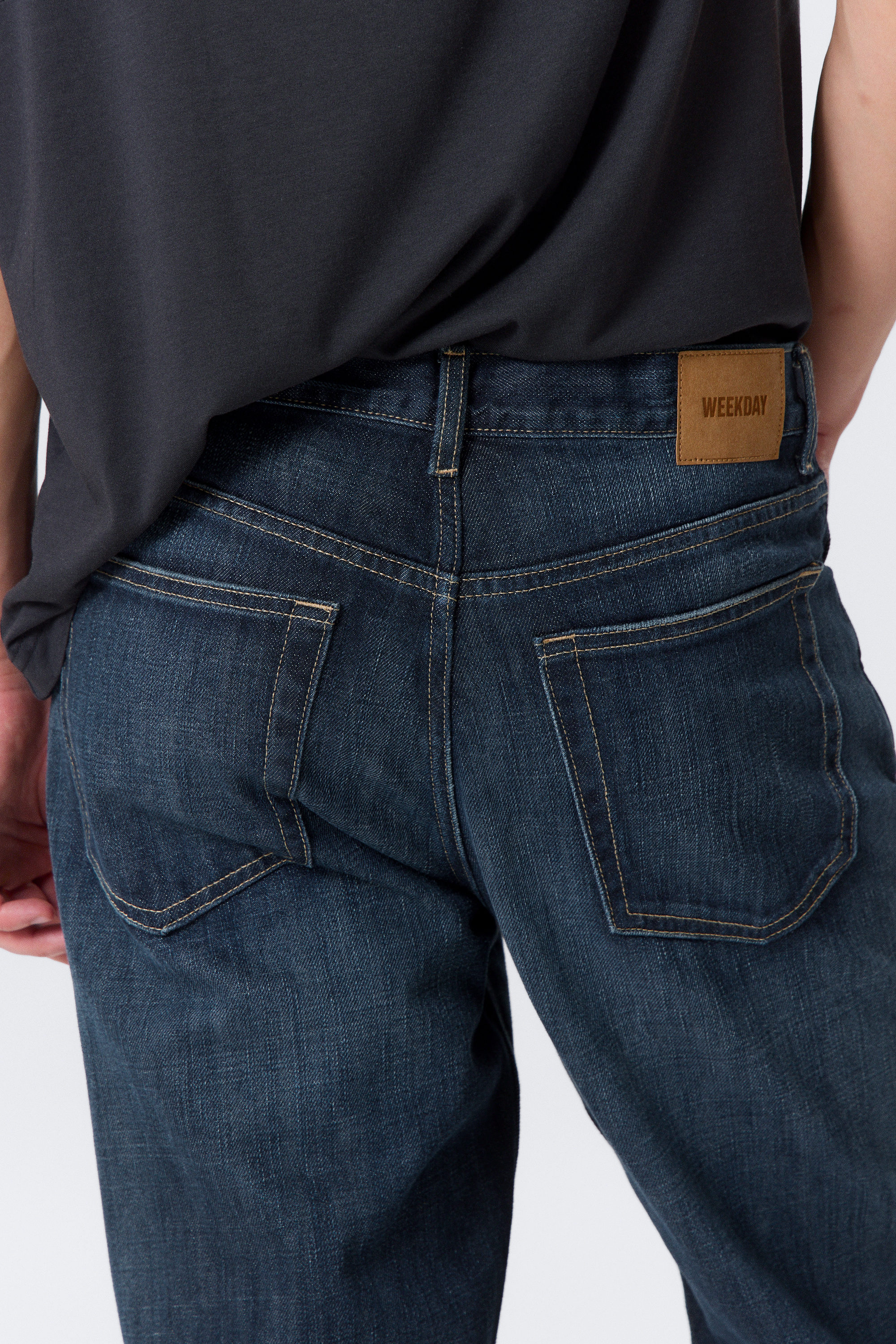 Deep Sea Blue - Dark Blue - Mercury Relaxed Bootcut Leg Jeans - 6