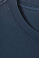 Donkerblauw met wassing - Standaard middelzwaar T-shirt - 4