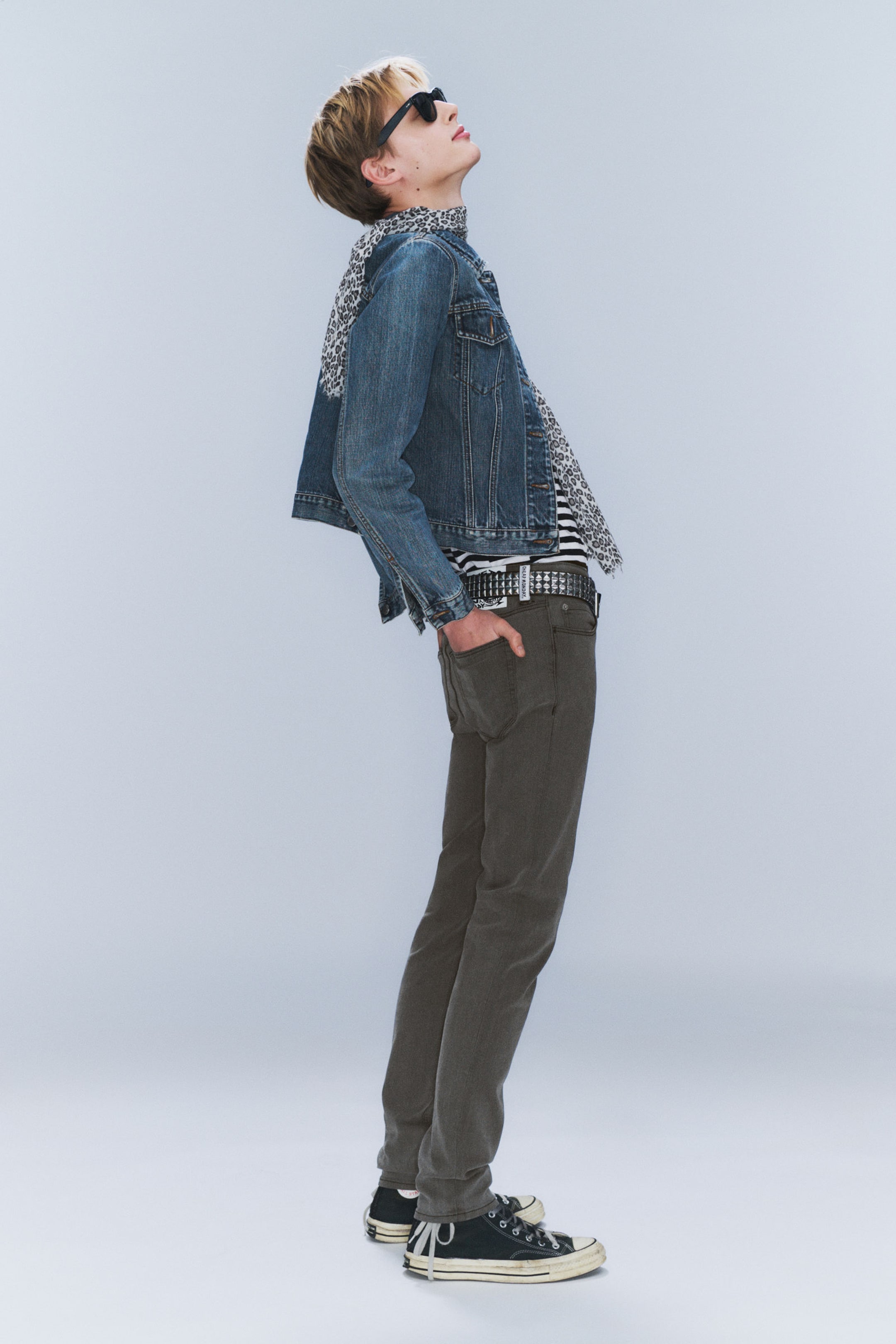 #666B75 - Sleeze – Skinny-Jeans mit niedriger Taille - 2