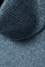 Blau - Rollkragenpullover Aggie - 1