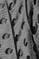 Grey - Long-Sleeved Distressed Maxi Dress - 5