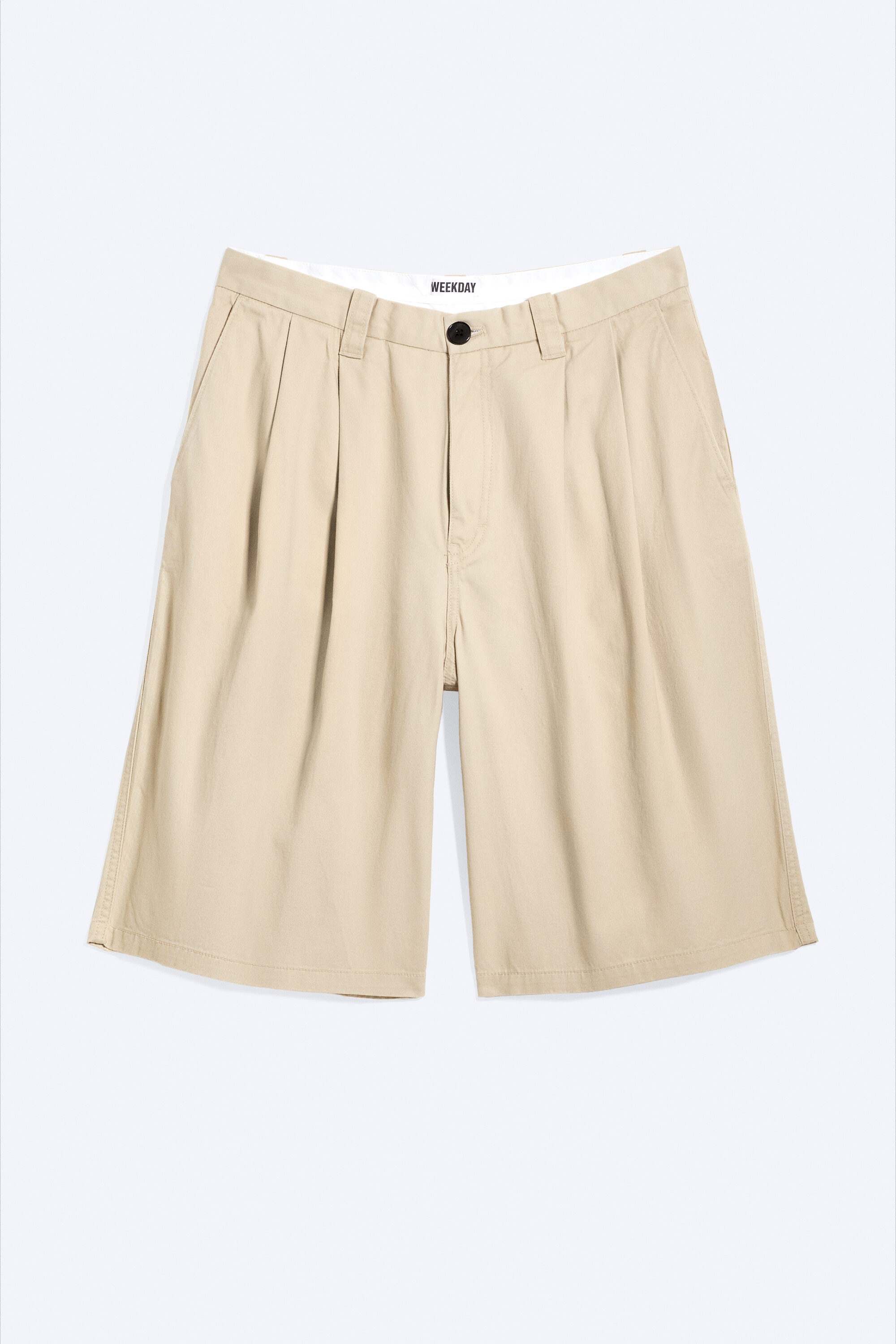 cotton chino shorts - Light Dusty Beige | Weekday DK