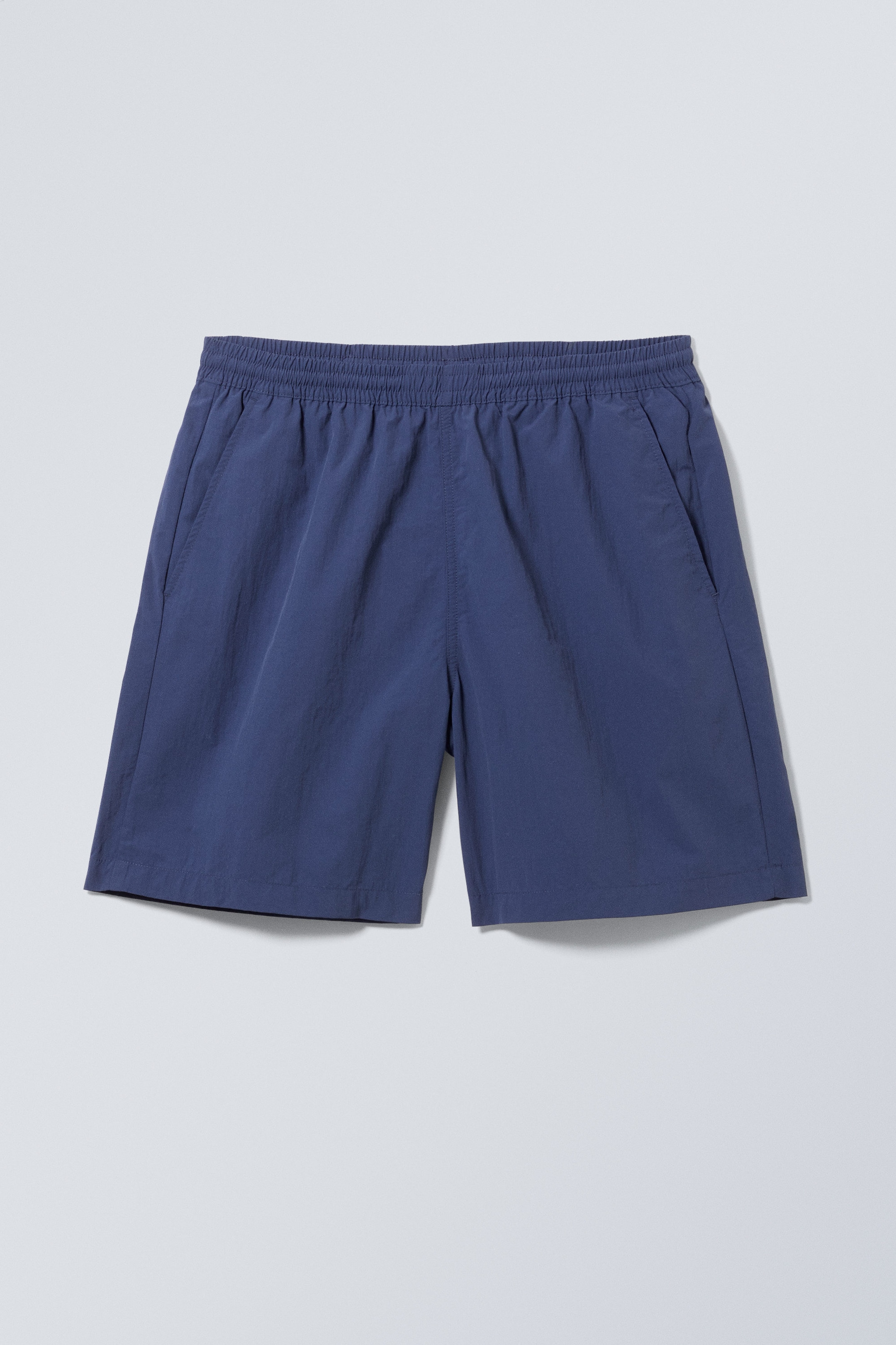 Dunkelblau - Badeshorts - 0