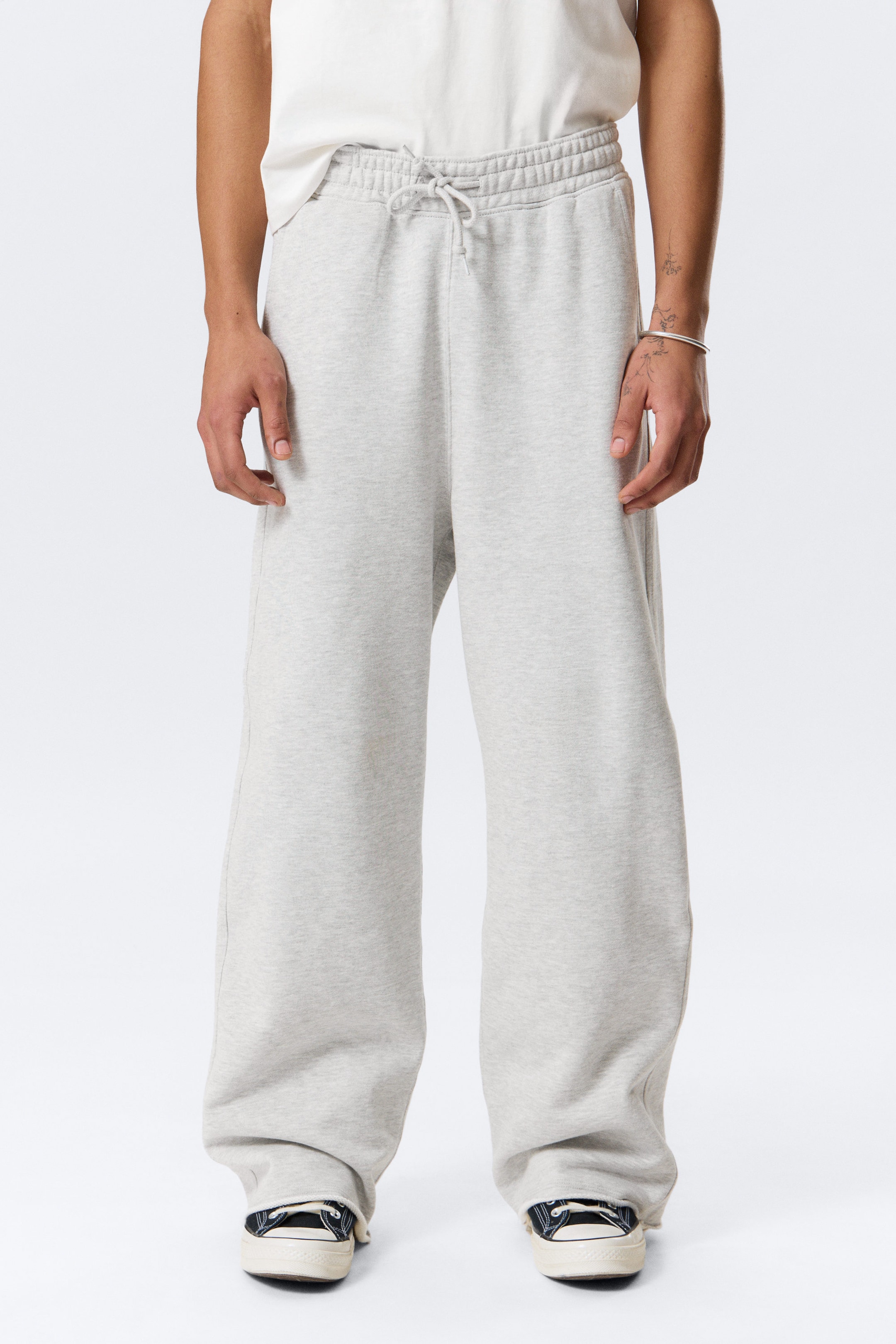 Light Dusty Grey - Astro Loose Terry Sweatpants - 6