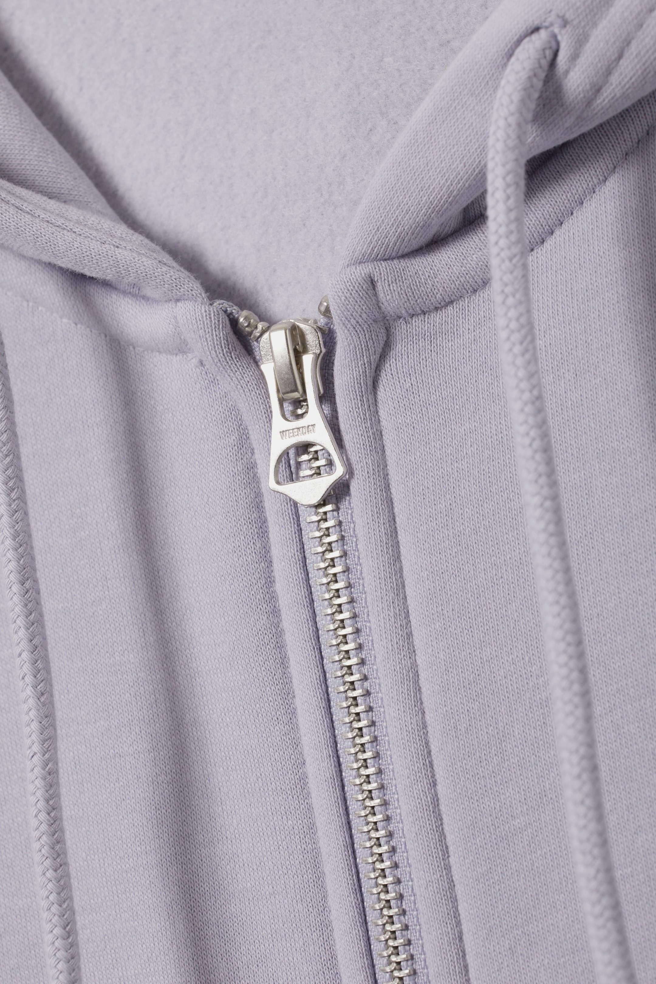 Dusty lilac - Standard Midweight Zip Hoodie - 1