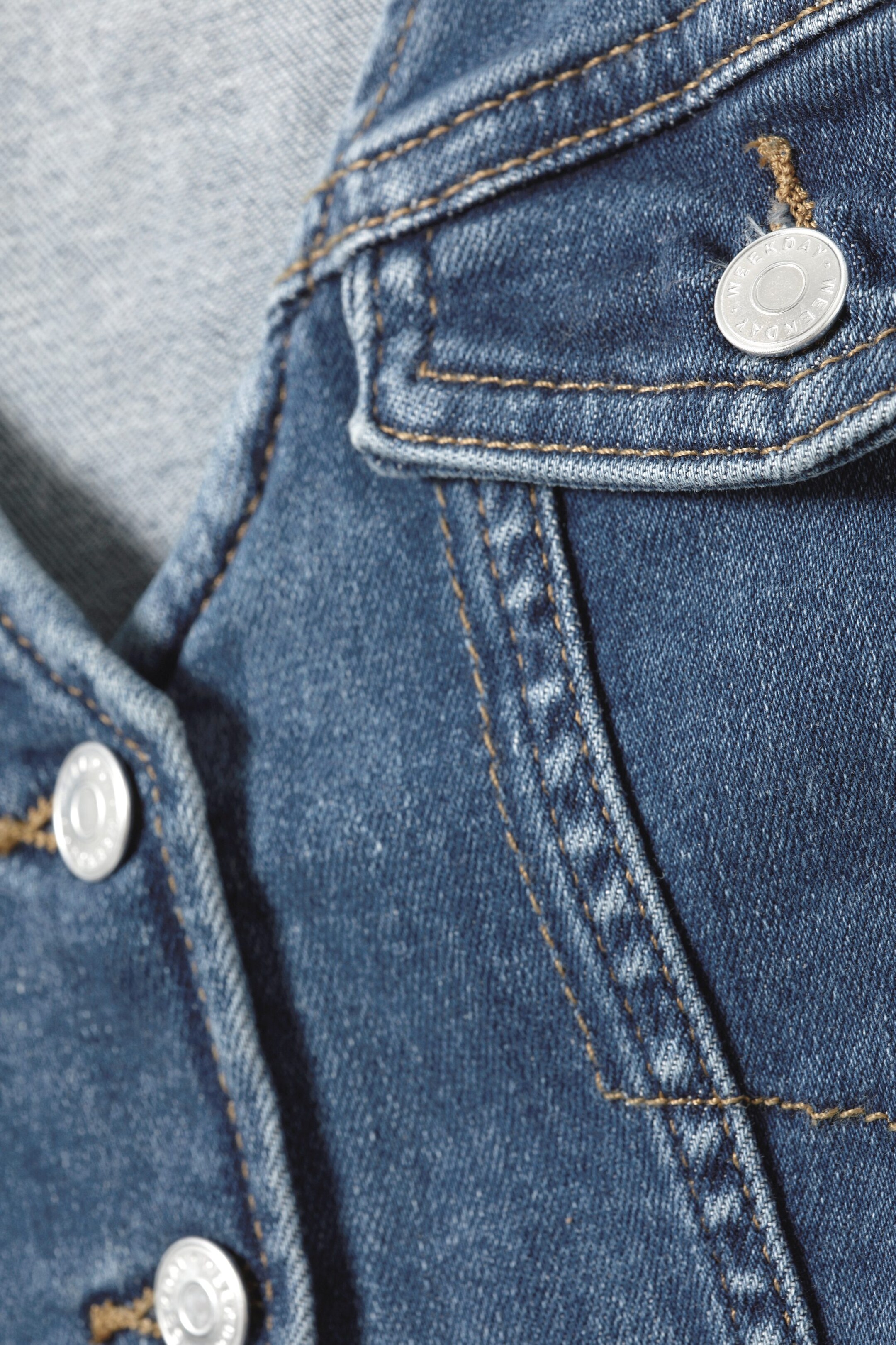 Mineralblau - Jeansweste Ashley - 1