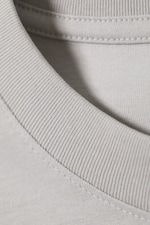 Hellgrau - Klassisches T-Shirt mit boxy Fit - 4