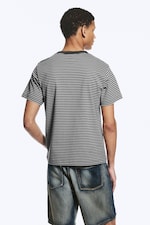 Striped Grey - Classic Boxy T-shirt - 2