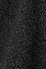 Noir - Pull en laine mélangée délavée - 5