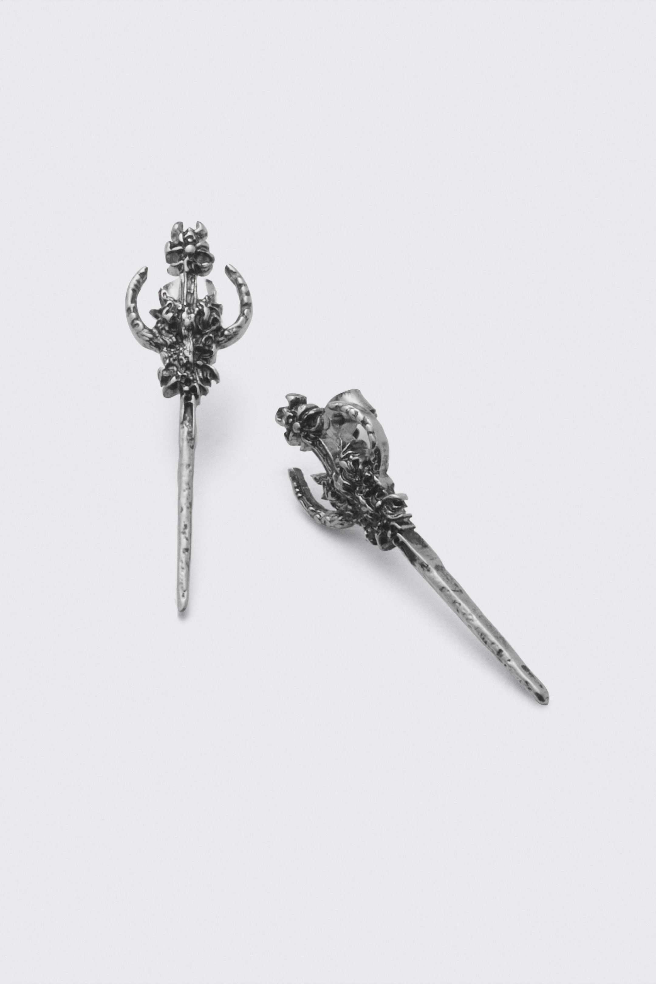 Silver - Sword örhängen - 2